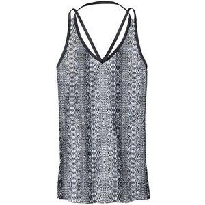 Athleta Limitless Tank Snake Strappy Cut-Outs Top